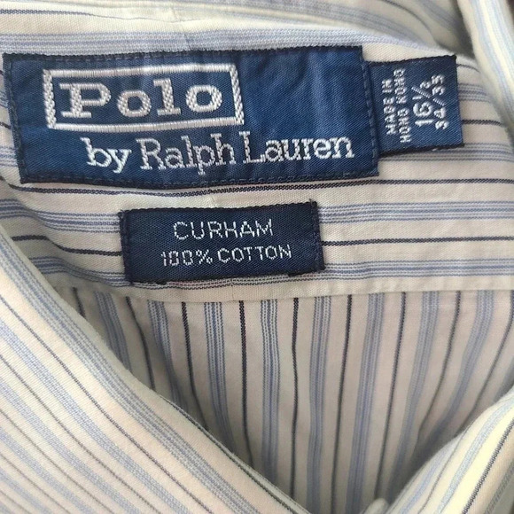 Ralph Lauren Men's Striped Button Down Shirt - Picture 5 of 8